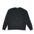 Diesel Y2k Black Round Neck Sweatshirt Uk Women's Size 14
