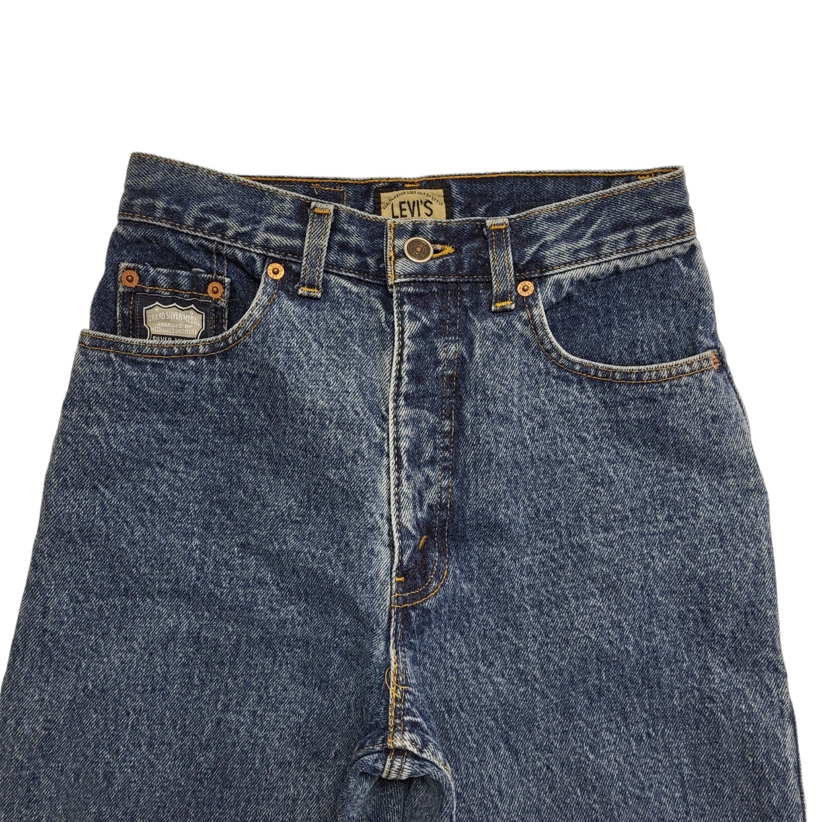 Levis Vintage 80s Blue Tapered Leg Denim Jeans Women's Size 8 W26-28 L29