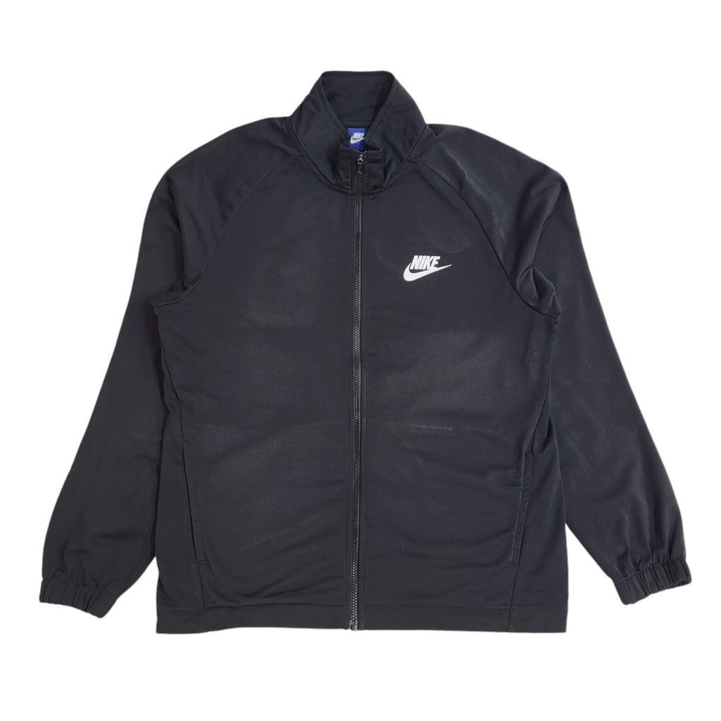 Nike Black Full Zip Sports Modern Tracksuit Top Jacket UK Men's Size L