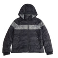 Michael Kors Jacket Black Grey Y2k Hooded UK Men's Size S