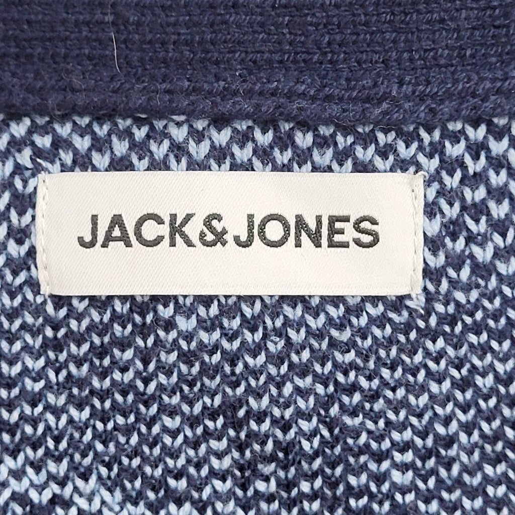 Jack & Jones Cardigan Vintage Y2K Blue UK BNWT Men's Size 2XL