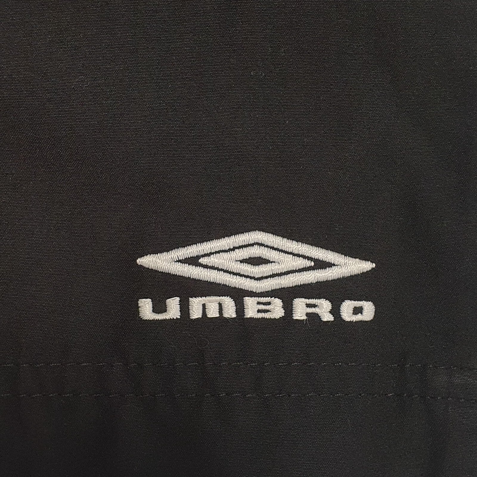 Umbro Vintage 90's Black Sport Shorts Drawstring Boy's Size XL W28