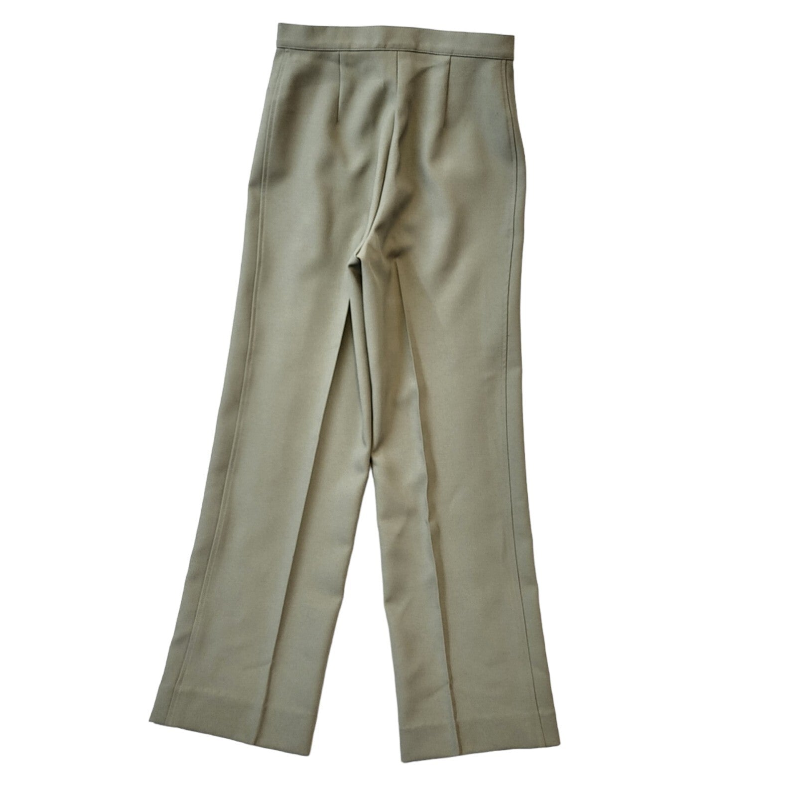 St Michael 80s Vintage Beige Straight Trousers Women's Size 12 W26 L29
