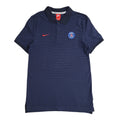 Nike Y2K Blue Stripe Paris Saint Germain Short Sleeve Polo T- Shirt Men's Size M