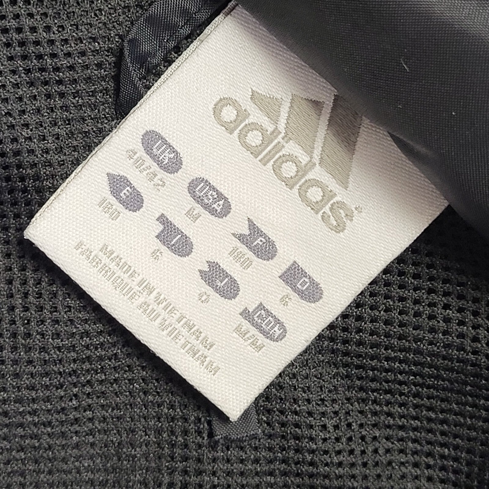 Adidas 90s Vintage Black Tracksuit Top/Jacket Uk Men's Size M/L