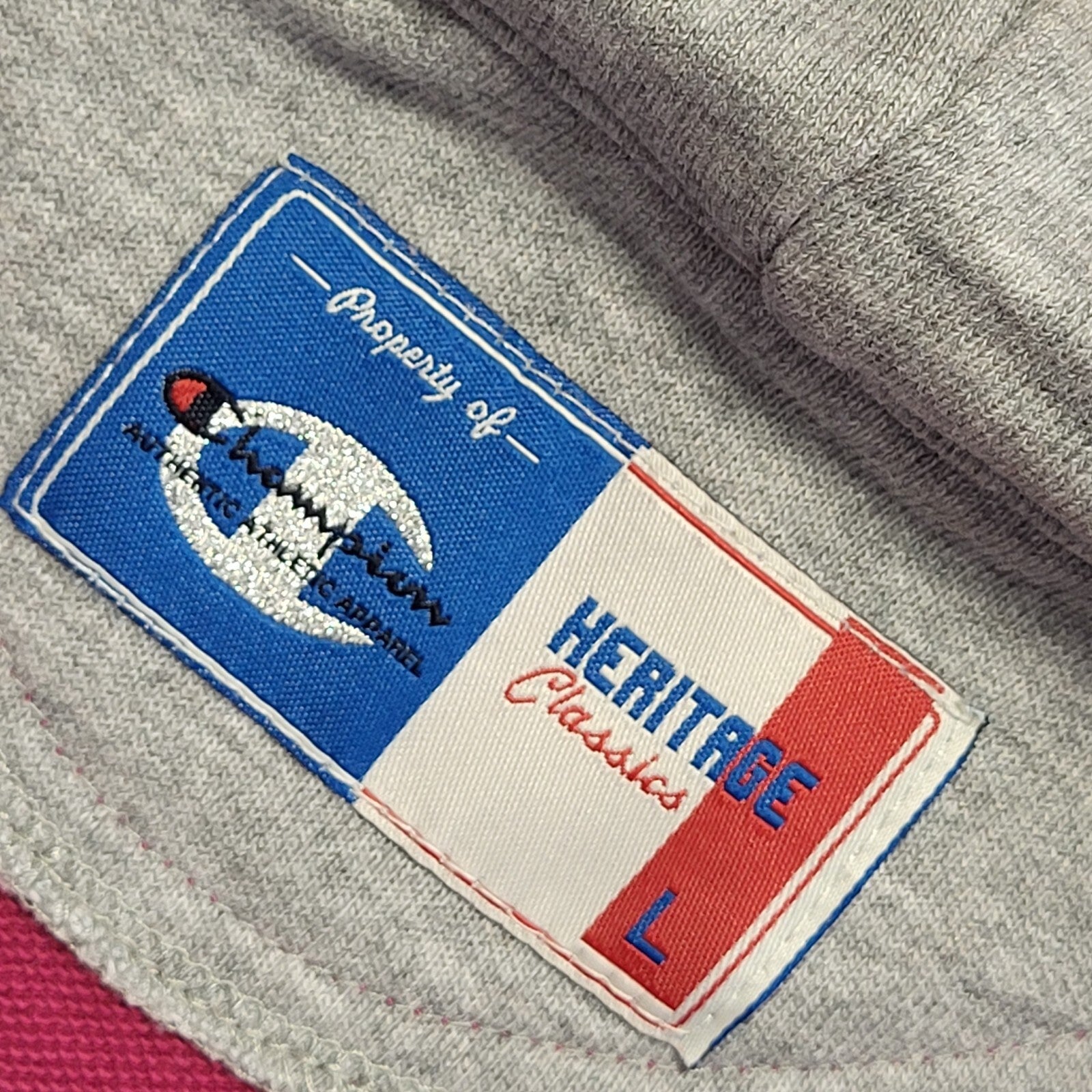 Champion Vintage Y2k Pink Zipped Sports Hoodie Uk Women's Size M