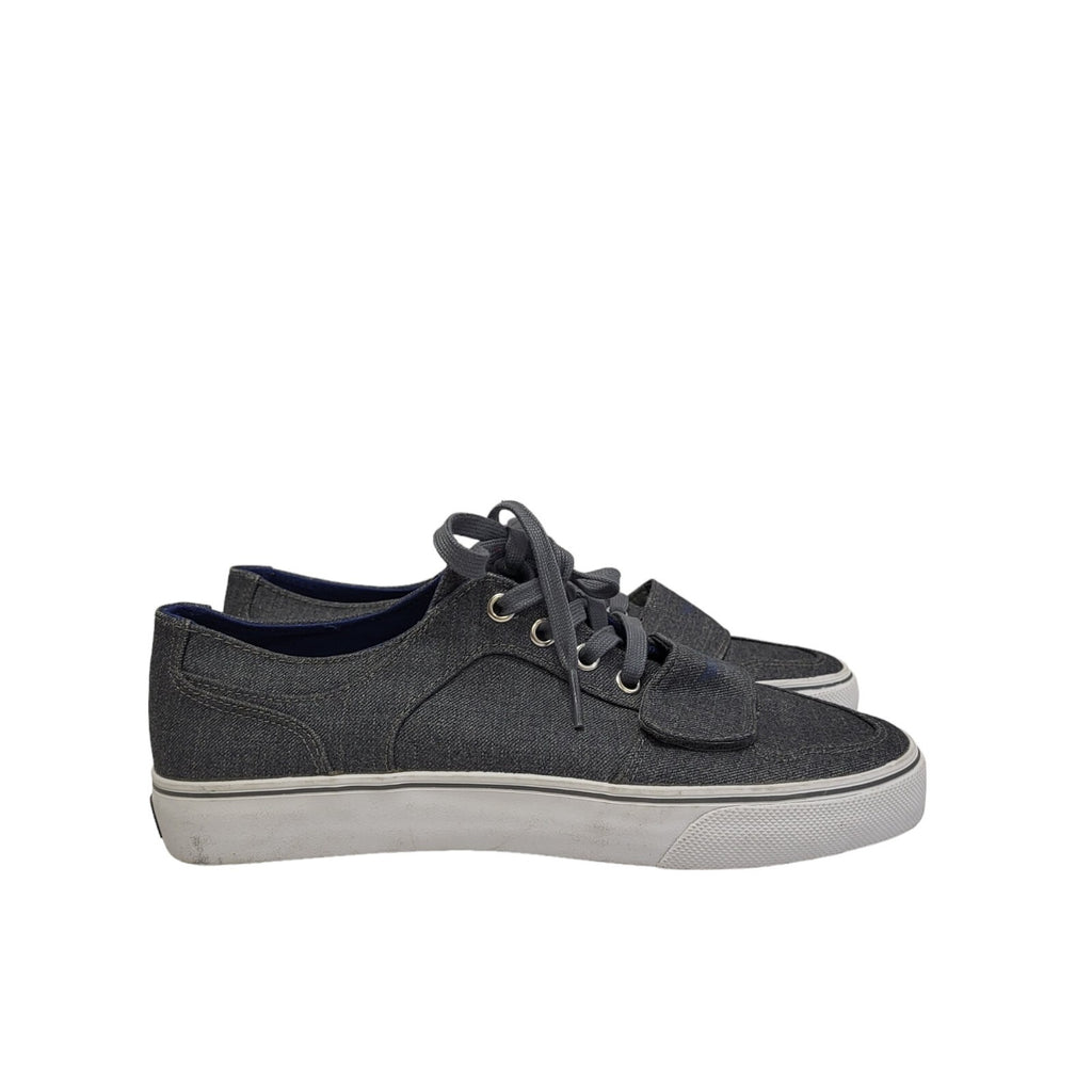 Creative Reaction Grey Lace Up Canvas Trainers Men's Uk Size 7.5 Eu 41 