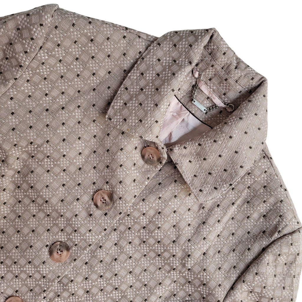 Next Vintage 90s Button Pink Overcoat UK Women's Size 14