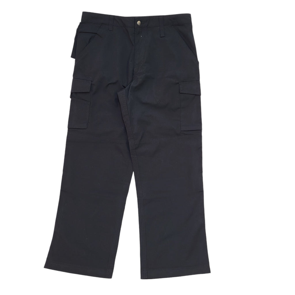 Russell Y2K Vintage Black Tapered Work Trousers UK Men's XL  W36 L32