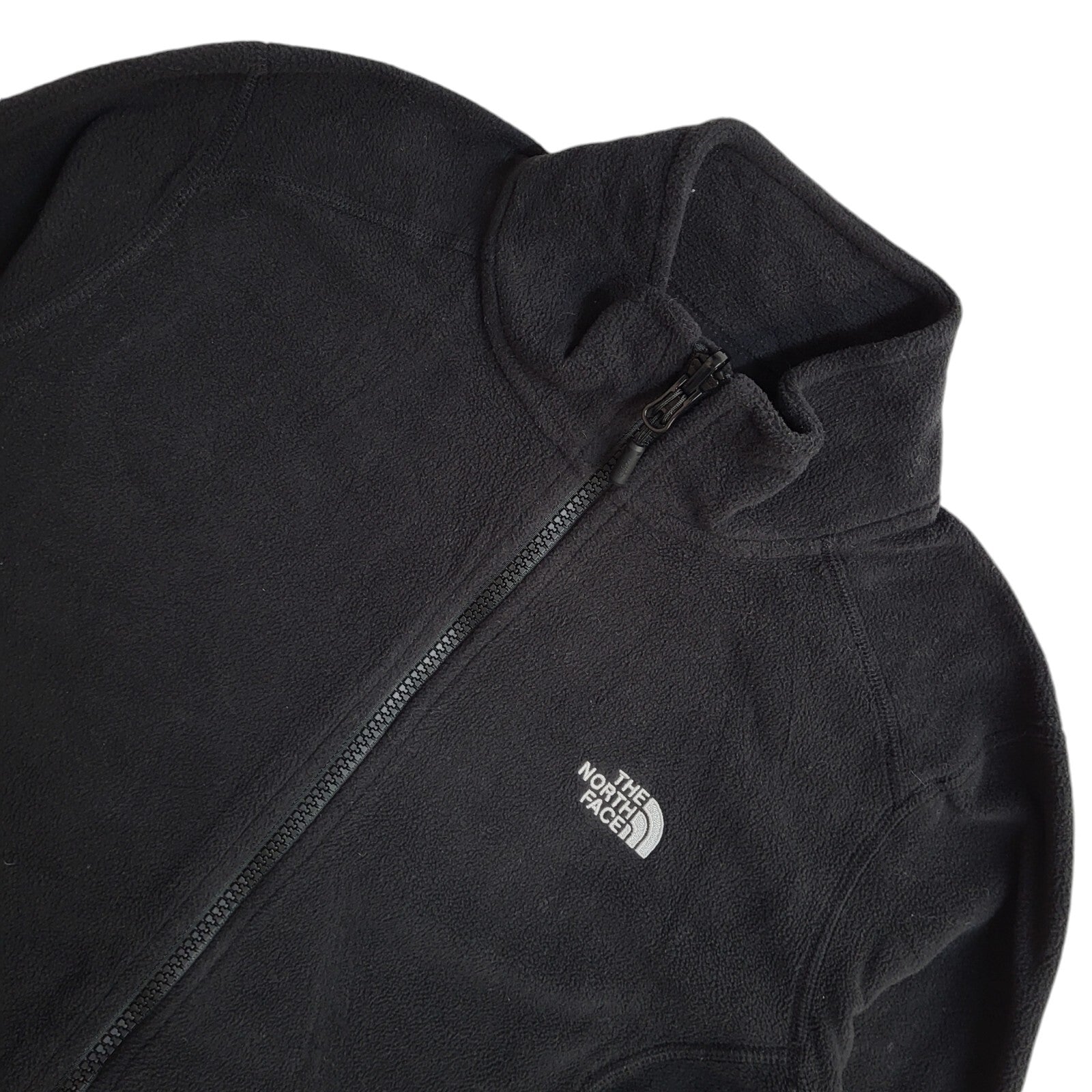 The North Face Vintage Y2K Black Fleece Jacket UK Women's Size L