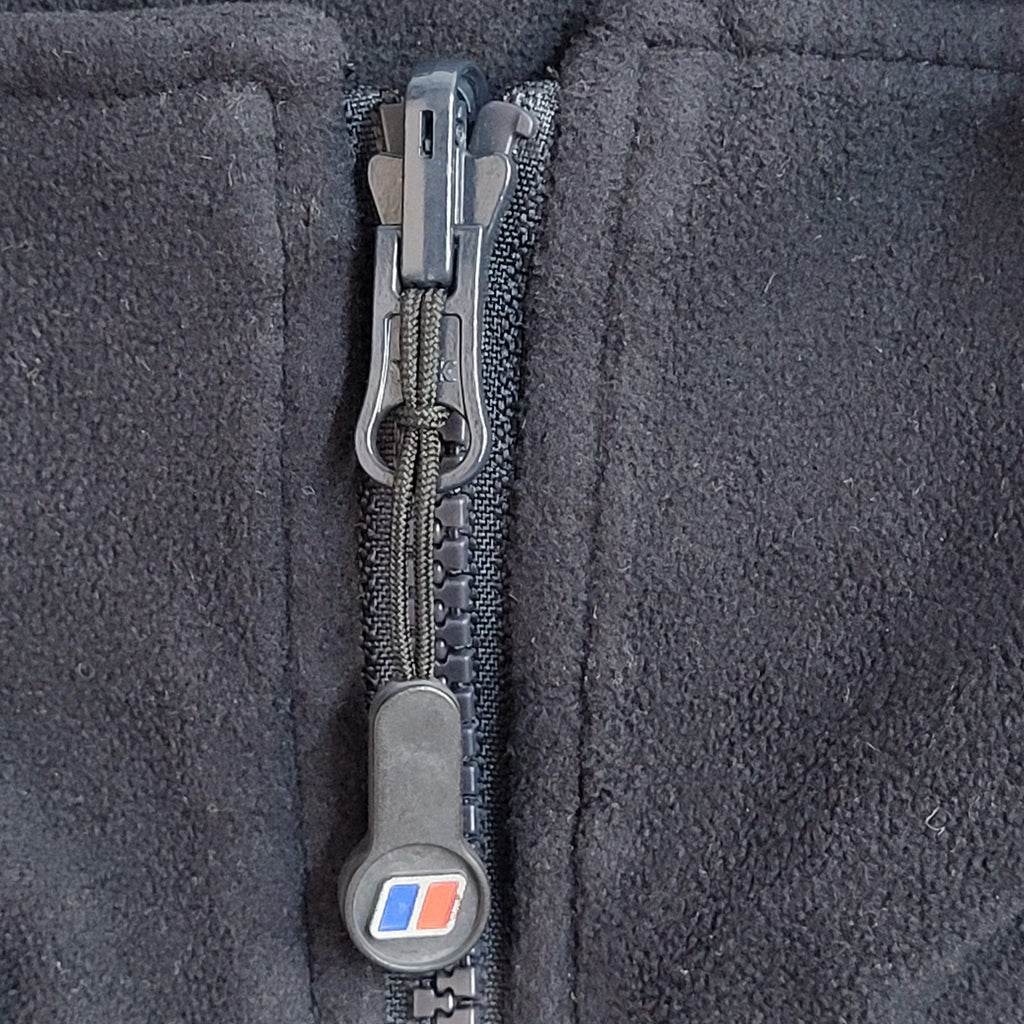 Berghaus Black Vintage Y2K Full Zip Fleece Jacket Uk Women's Size 10