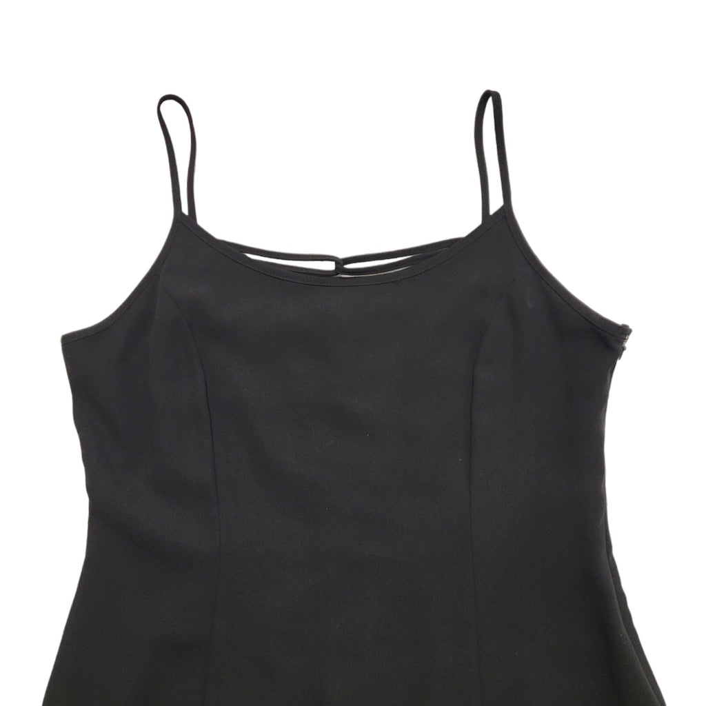Principles Vintage 90s Black Sleeveless Dress Uk Women's Size 16 W34