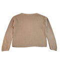 Tommy Hilfiger Jumper Over-sized Y2k Beige Round Neck UK Women's Size M