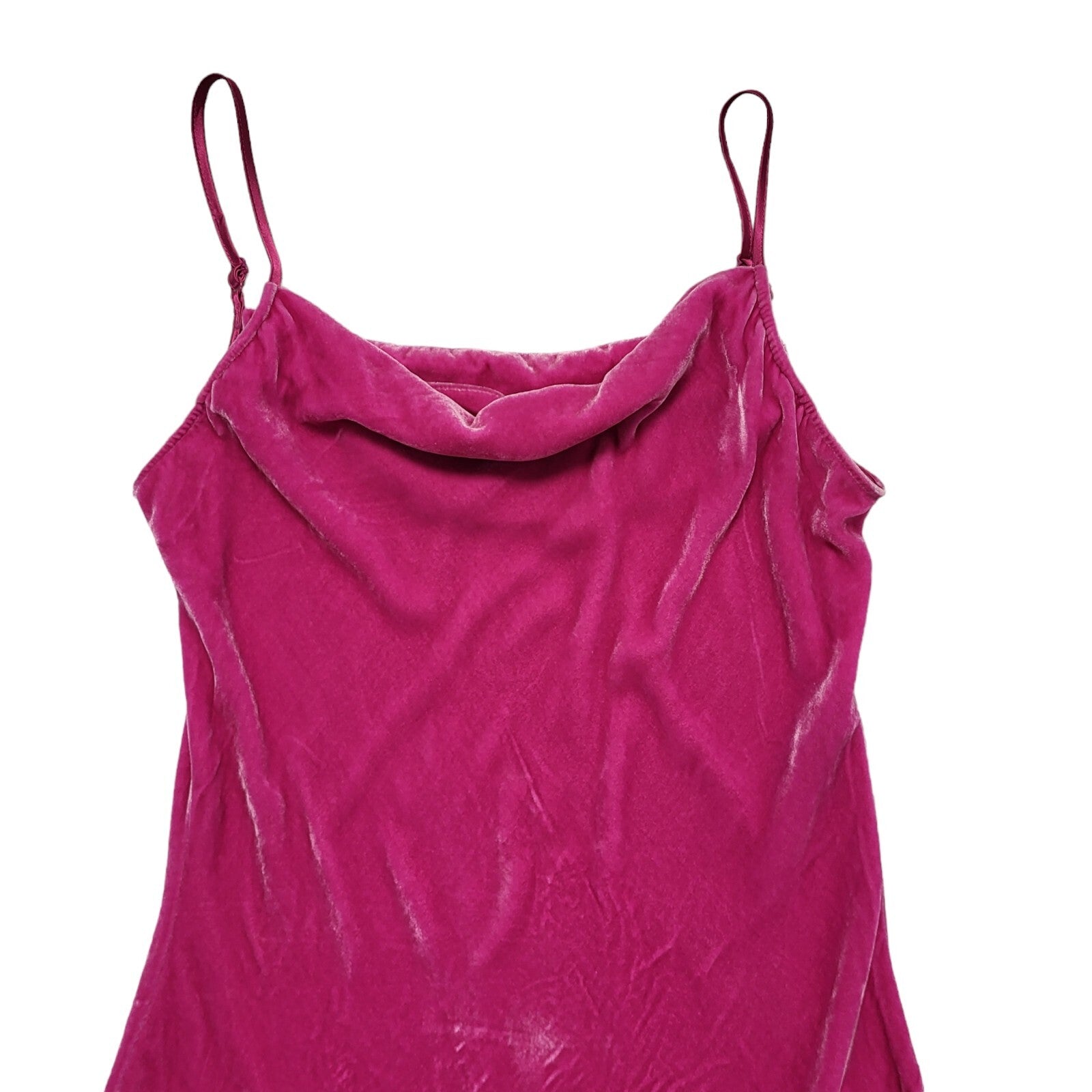 M&S Vintage 90s Pink Sleeveless Dress Uk Women's Size 12 W30