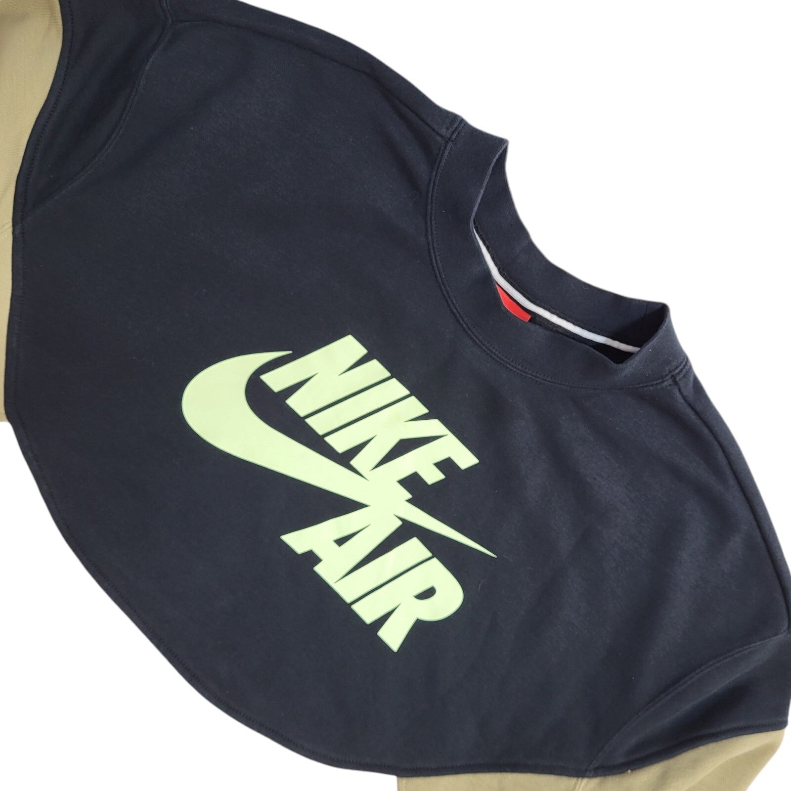 Nike Air Multicoloured Oversized Y2K Sports Sweatshirt UK Women's Size M