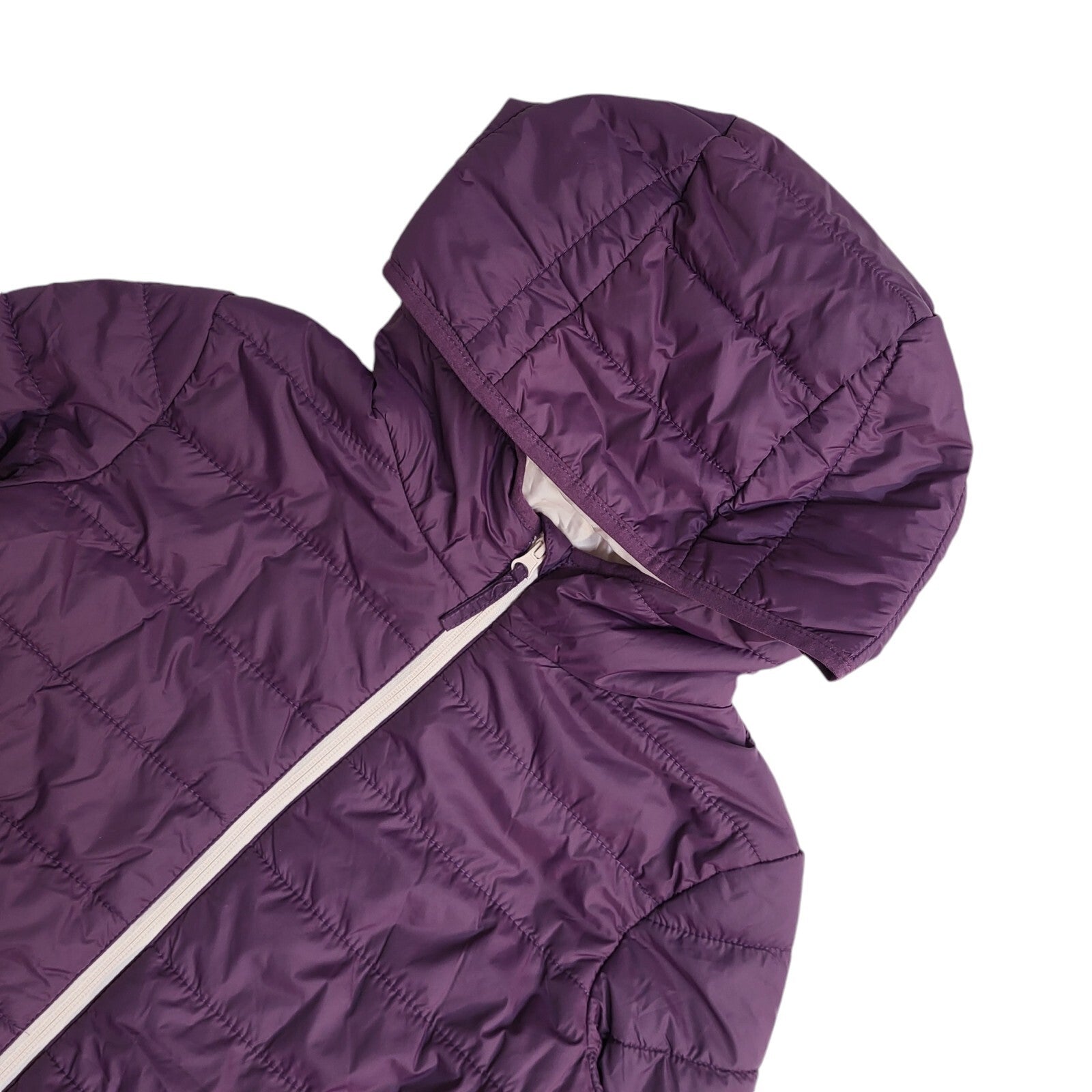 Peter Storm Vintage Purple Y2k Zipped Hooded Jacket Uk Women's Size 10
