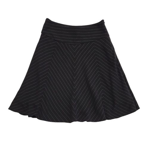 Amaranto Vintage 90's Black Side Zip Skirt Women's Size 10 W28