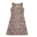 La Louise Vintage 60s Pink Green Sleeveless Dress Uk Women's Size 10