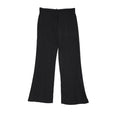 Vintage 80's Black Pleated Wide Leg Drawstring Trousers Womens UK 14 W32 L30
