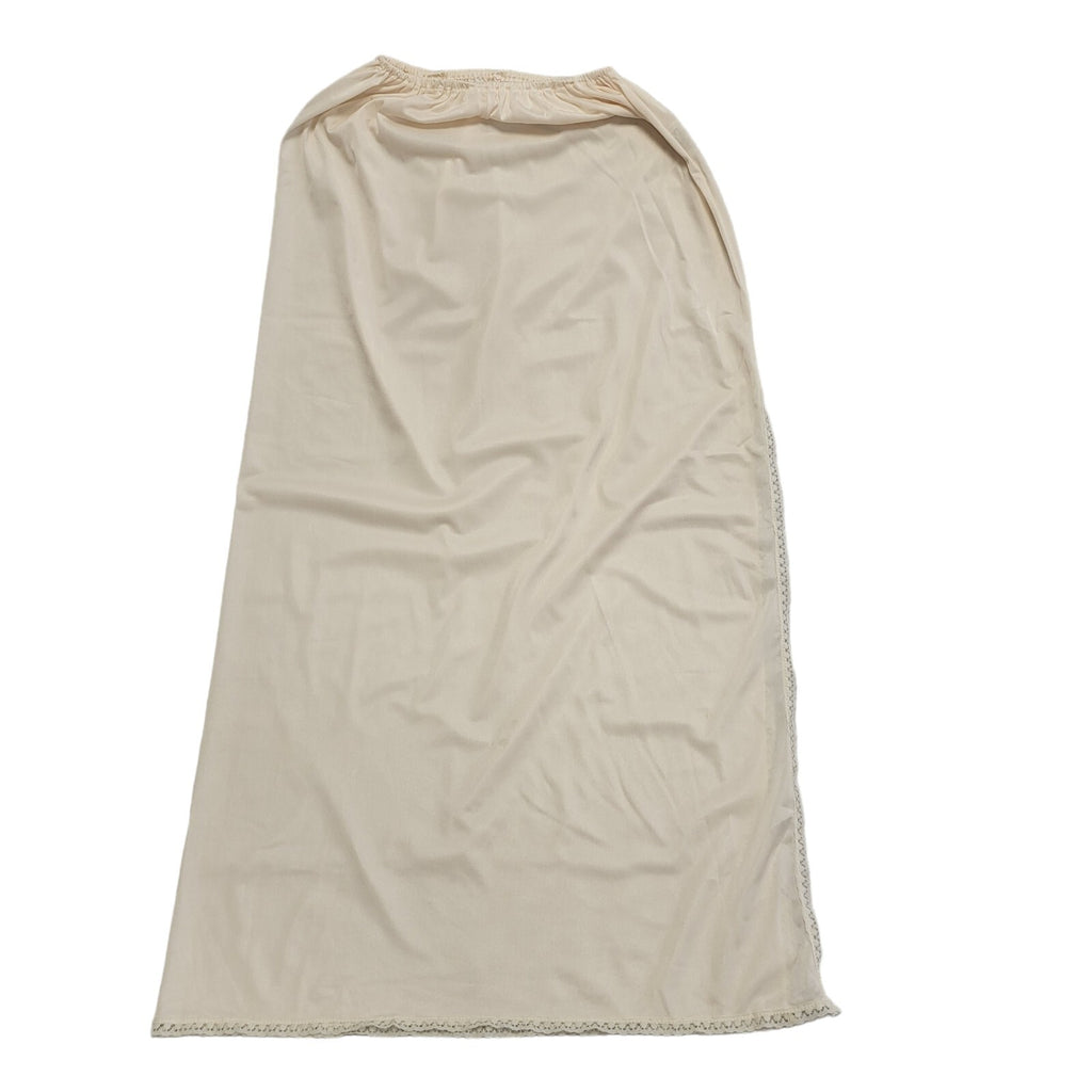 Vintage 90's Cream Under Skirt Women's Size Small W26