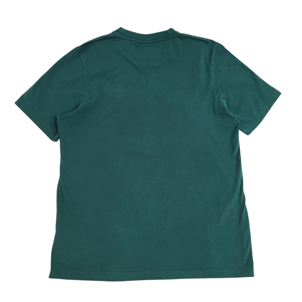 Addas Green Y2k Logo Cotton Double Stitch T-Shirt Uk Men's Size L