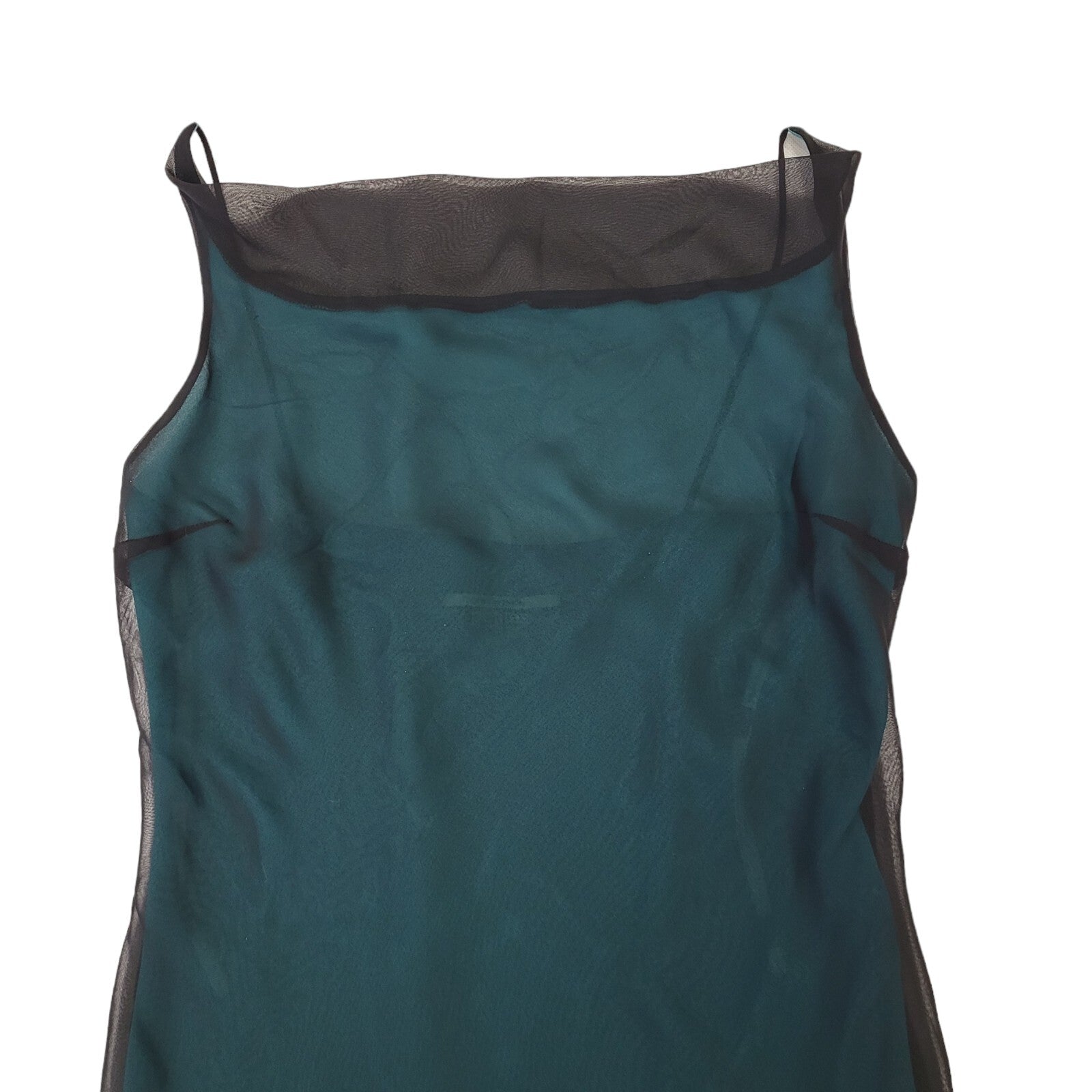 Dorothy Perkins Petites Vintage 90s Green Dress Uk Women's Size 14