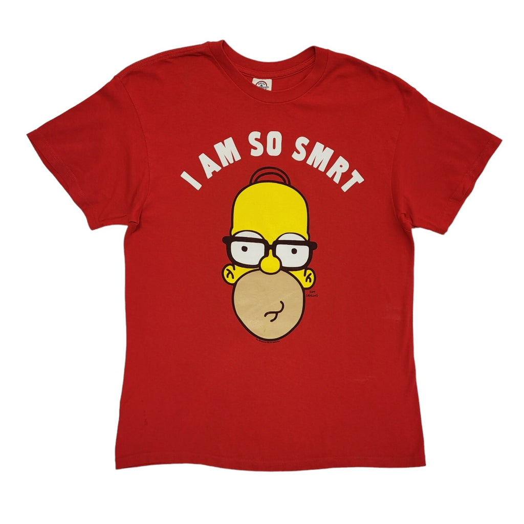Delta Red Homer Vintage Y2K Short Sleeve T-Shirt Uk Men's Large