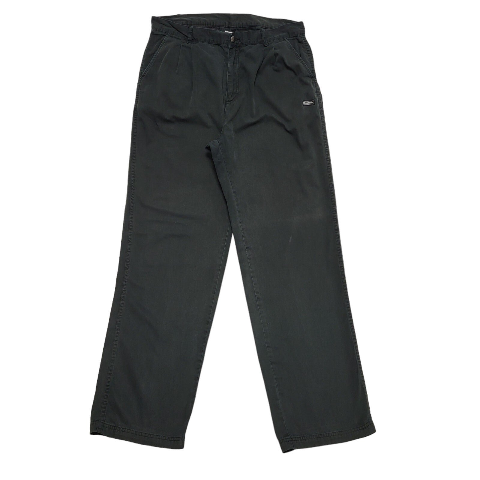Reebok Golf Vintage 90's Black Sports Trousers Mens UK XL W36 L32