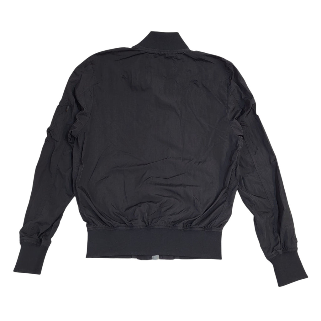 Alpha Industries Black Windbreaker Y2K Jacket UK Men's Size S