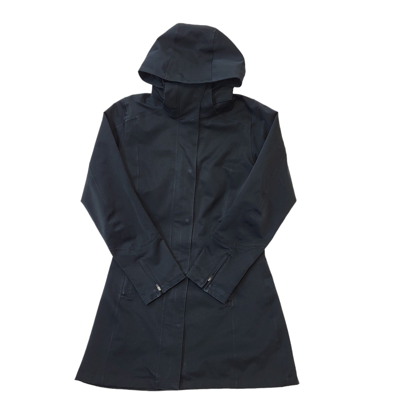 Patagonia Black Hooded Coat Women's Size XS