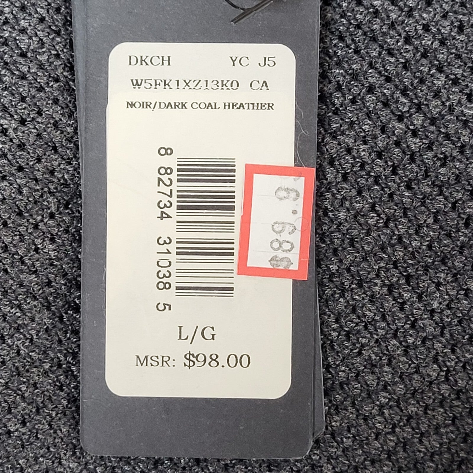 Guess Vintage Y2K Grey Long Sleeve Jumper Dress Women's UK Size L Bnwt