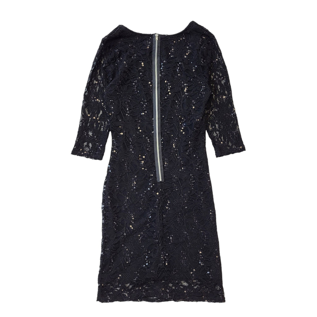 Jane Norman Y2K Black Sequin & Lace Womens UK 14
