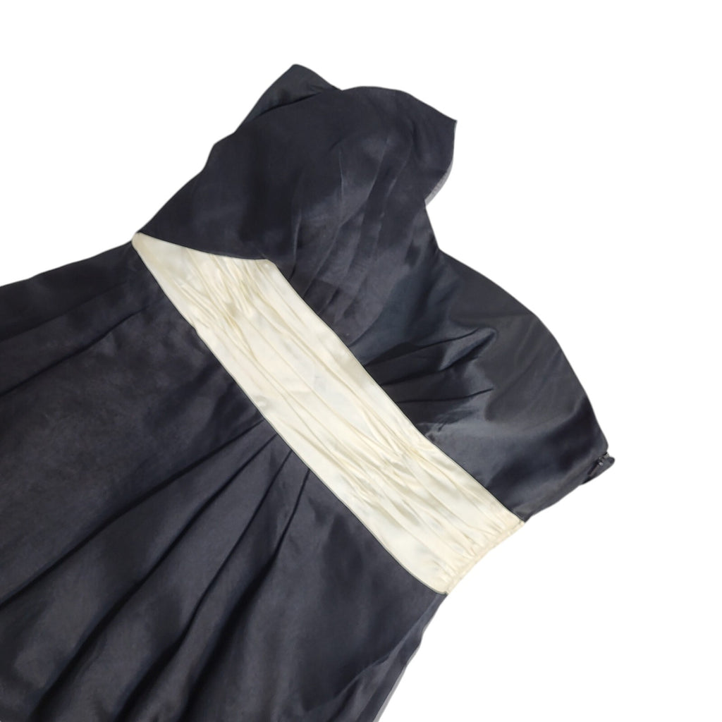 Monsoon Vintage Y2K  Black Off Shoulder Dress Uk Women's Size 12