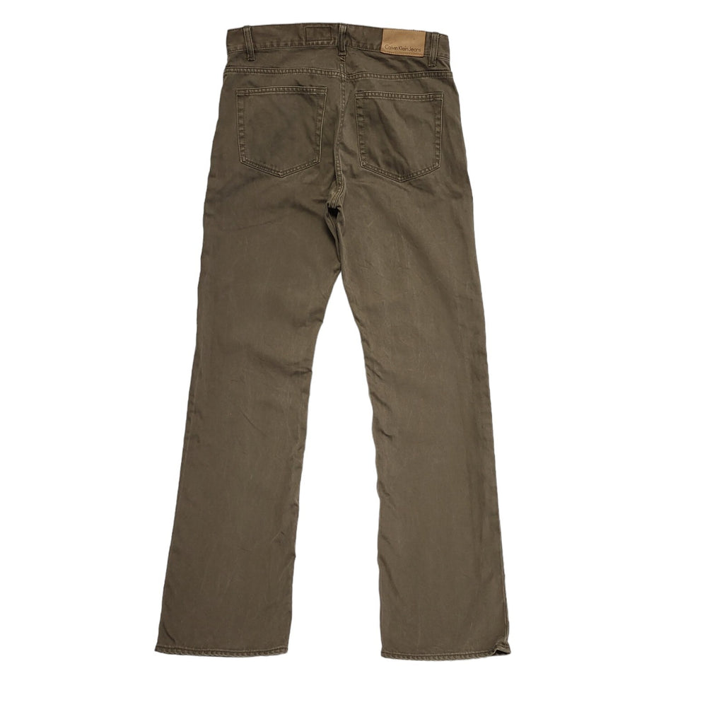 Calvin Klein Vintage 90s Brown Straight Leg Jeans Men's Size M W31 L34