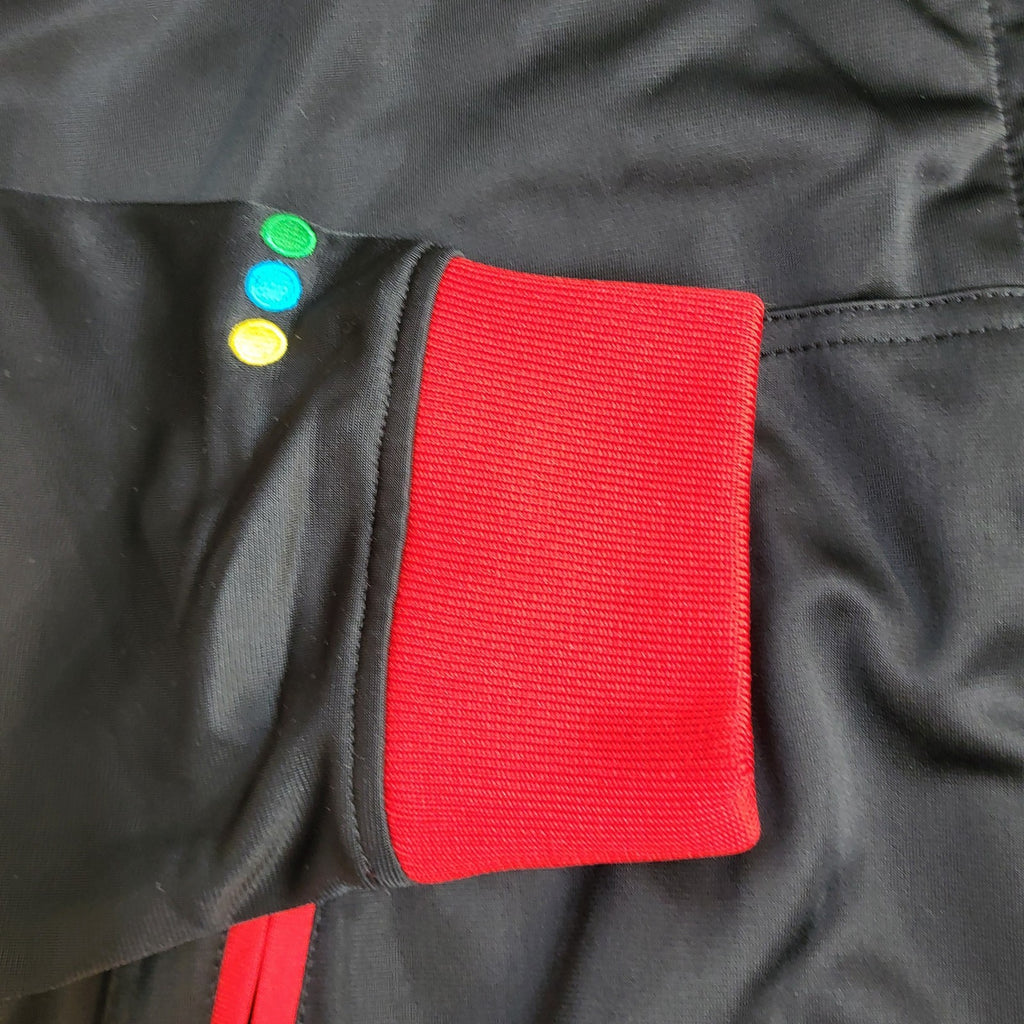 Coogi Macy's Tracksuit Top Jacket Black & Red UK Men's Size XL Bnwt