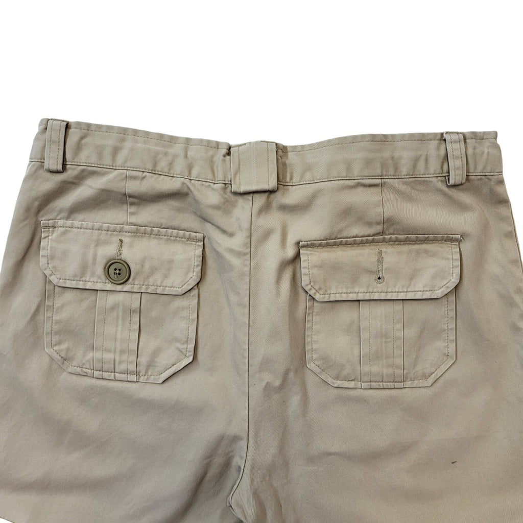Gap 90s Vintage  Beige Cropped Trousers Women's Size 8 W26 L23