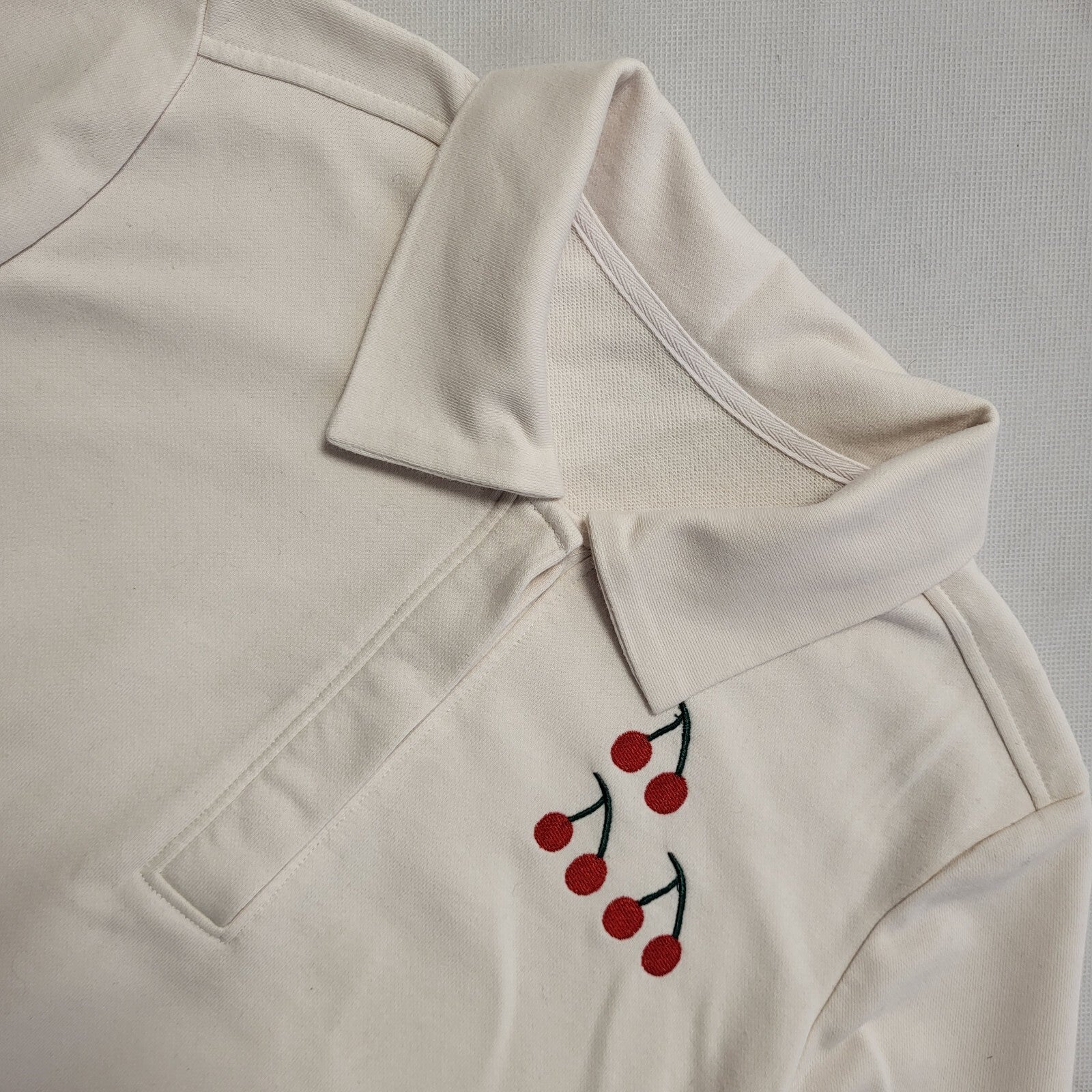 Mijor Vintage 90s Light Pink Collared Polo Shirt Uk Women's Size Large