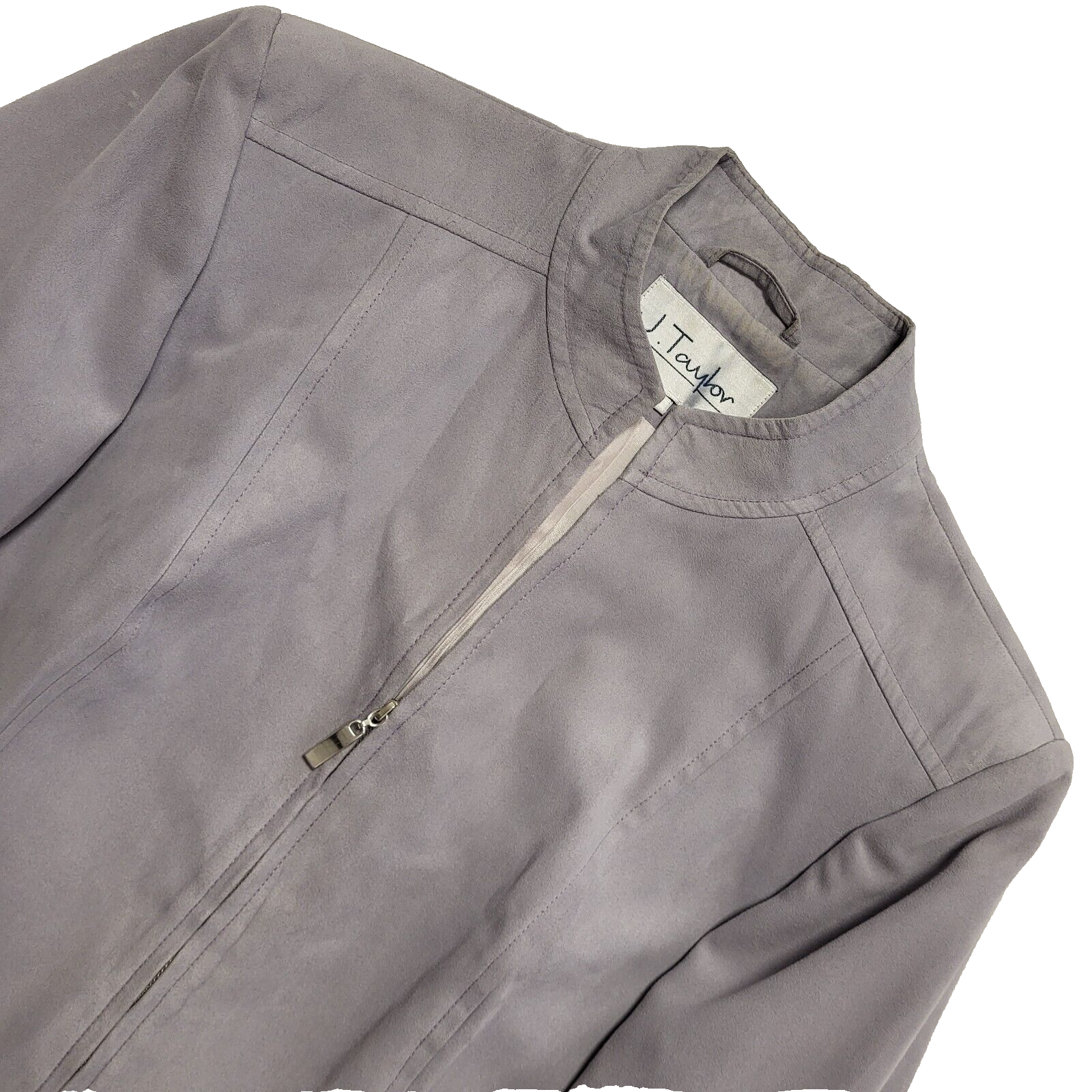 J.Taylor  By Debenhams Vintage 90's Purple Full Zip Jacket Womens UK Size 14