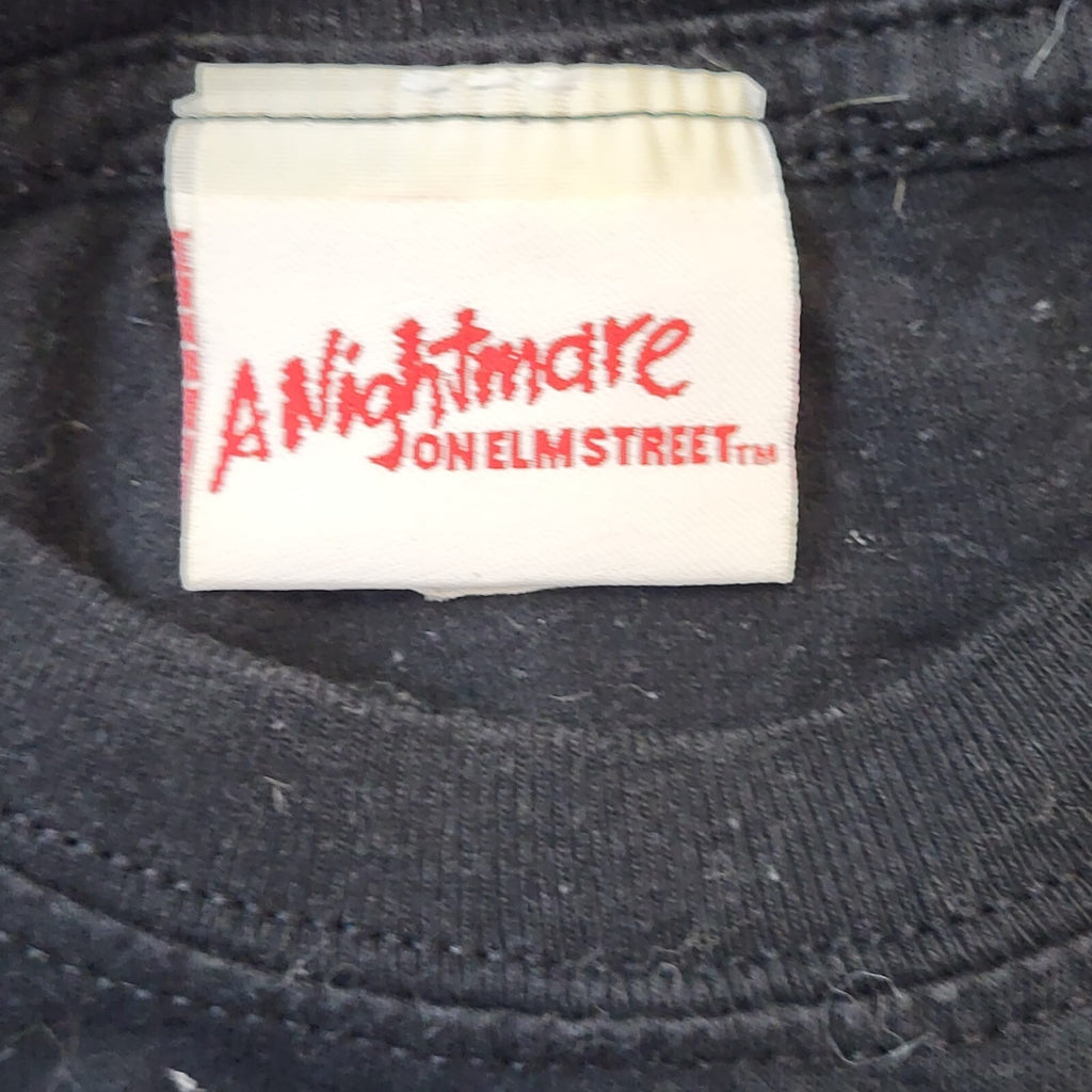 Gildan Nightmare On Elm Street Freddy Kruger Top Women's UK Size Small