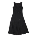 Per Una Vintage 90s Black A-Line Dress Uk Women's Size 14
