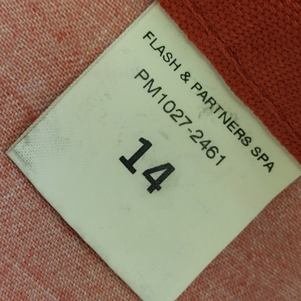 Nolika Vintage 90's Red Straight Leg Trousers Uk Women's Size 14 W32 L32