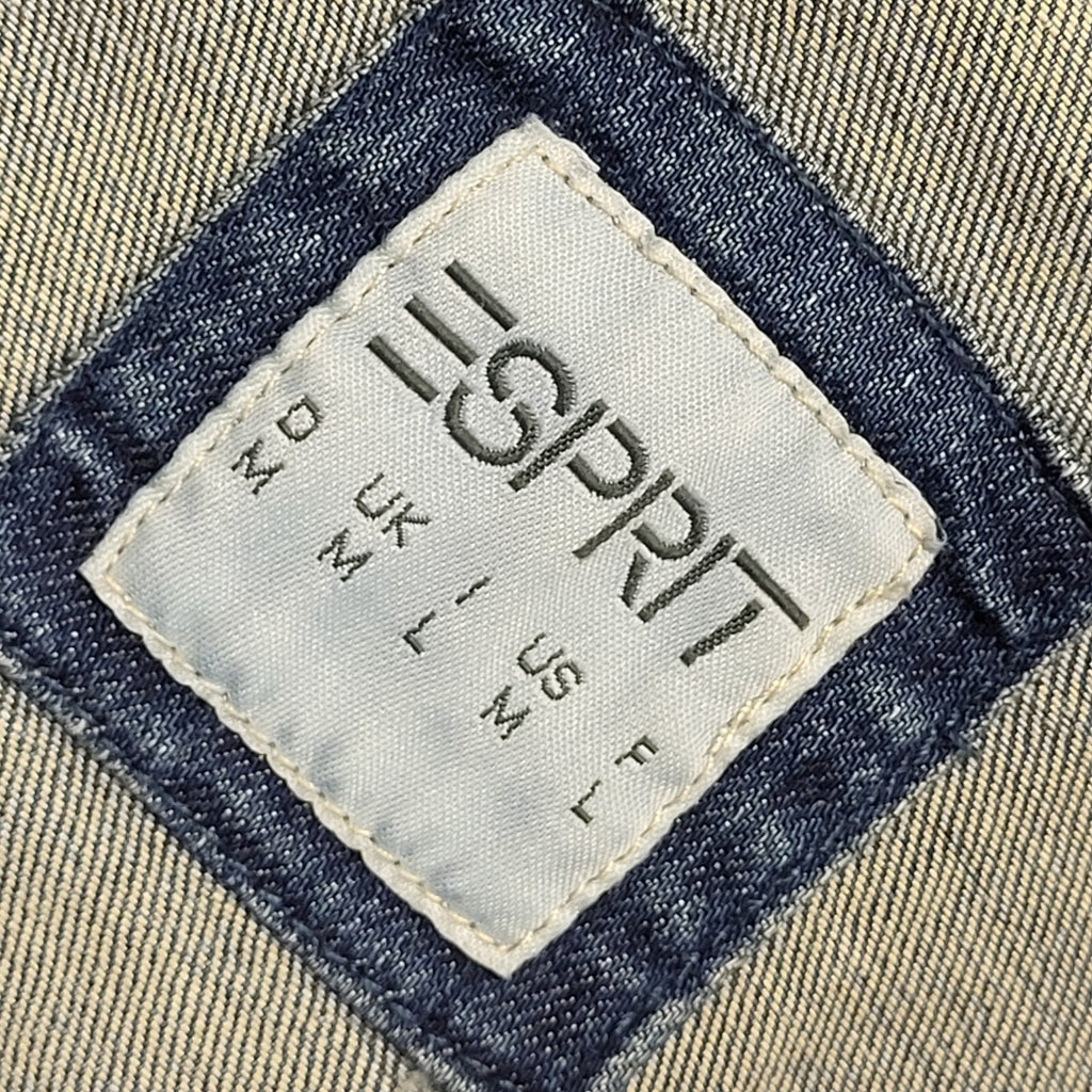 Esprit Dark Blue 90s Vintage Button Denim Jacket Uk Women's Size M