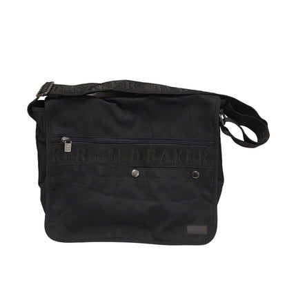 Ted Baker Black Textile Satchel Bag Uk Women's/Men's Size 12" x 16"