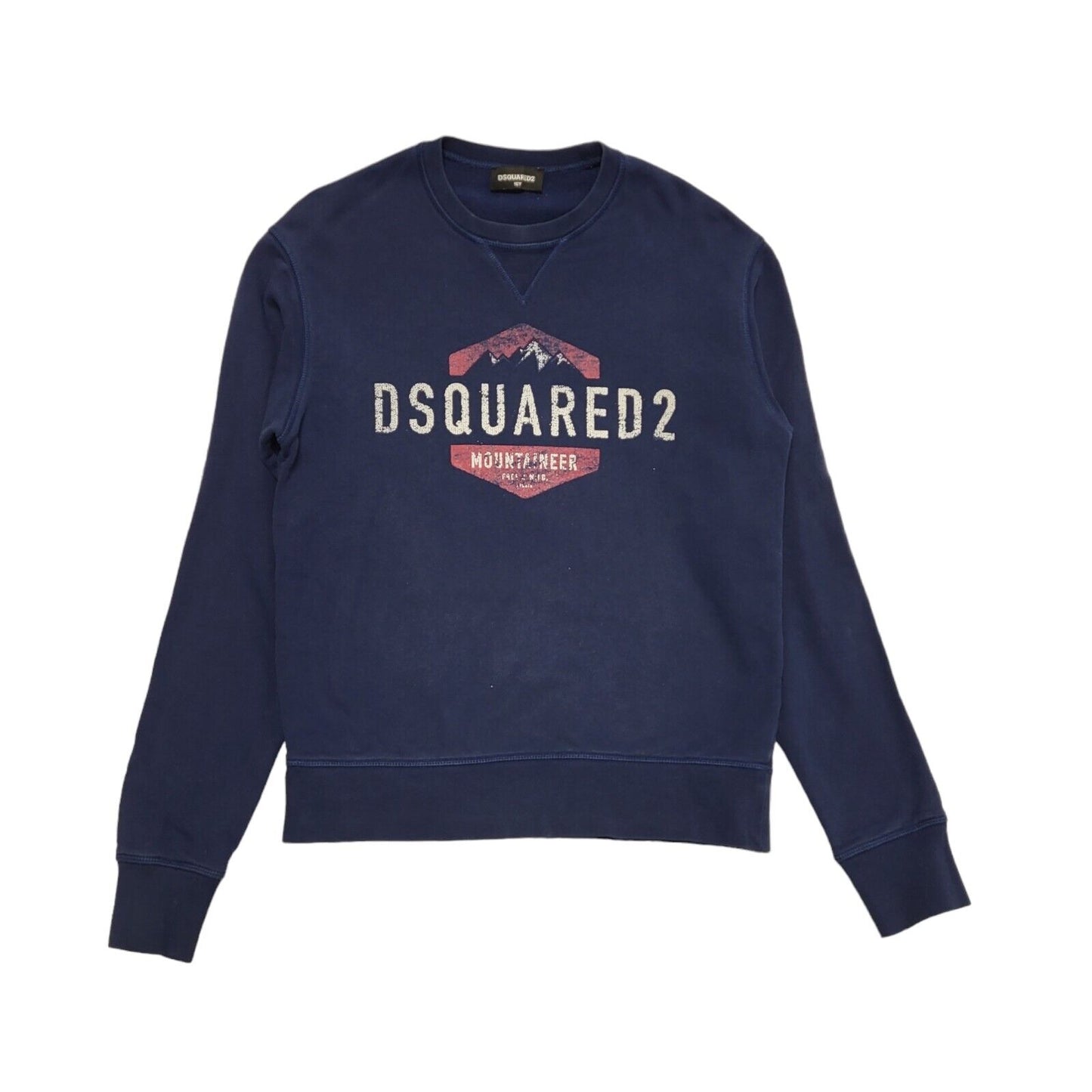 Dsquared2 Mountaineer Blue Long Sleeve Sweatshirt Boy's Age 16
