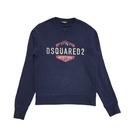 Dsquared2 Mountaineer Blue Long Sleeve Sweatshirt Boy's Age 16