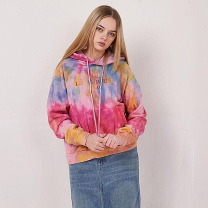 Levi's Vintage 90's Tie-Dye Pullover Drawstring Hoodie Womens UK Size XXS