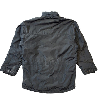 Adidas Y2K Dark Grey Over-Sized Zip Fasten Sports Jacket Men's Size Small