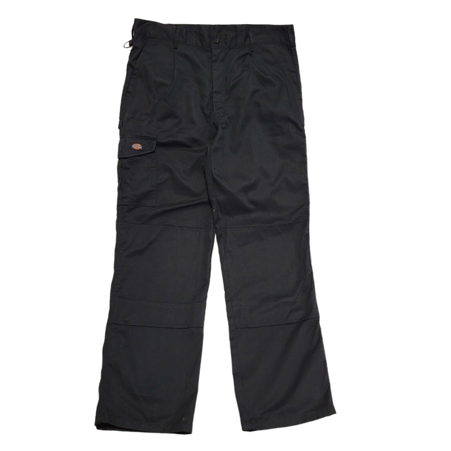 Dickies Black Straight Leg Workwear Trousers Men's Size XL W36 L32