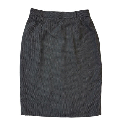 Gerry Weber 90s Vintage Black & White Pencil Skirt Women's Size 12 W30