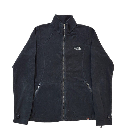 The North Face Black Full Zip Fleece Jacket Women's Size Medium.